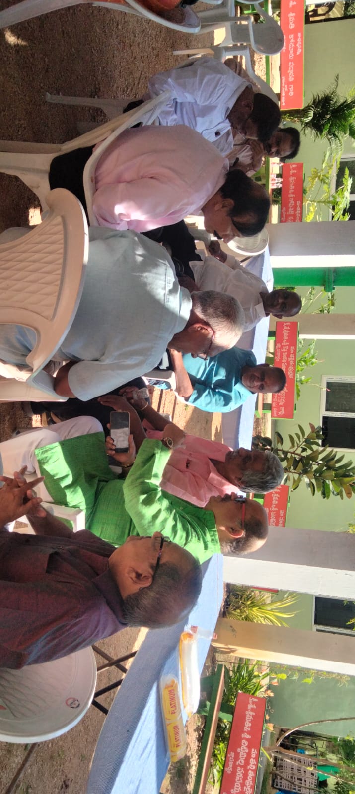 Chit chatting after the lunch.jpg